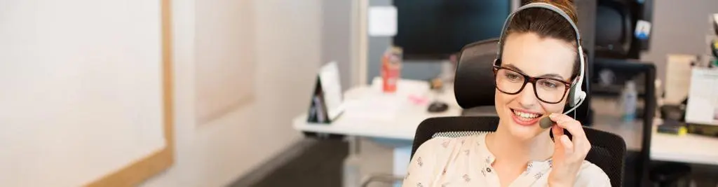 business woman qui sourit
